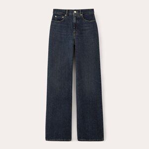 Everlane Women's Way-High® Sailor Jean in Dark Indigo, Size 23/27.5"